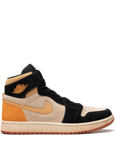 Sneakerși Jordan Air Jordan 1 din muselină portocaliu