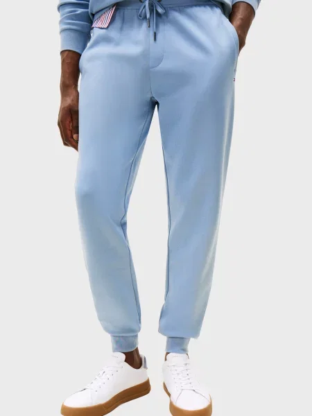 Штани Tommy Hilfiger блакитні