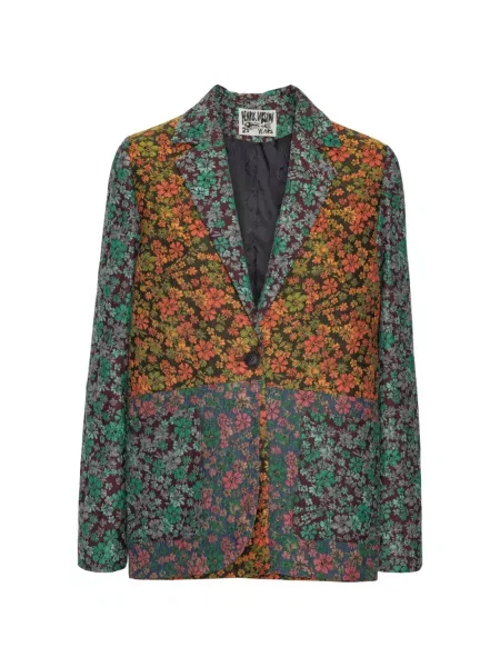 Sacou Henrik Vibskov cu model floral verde