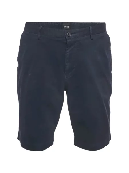 Cu centură pantaloni scurți Boss albastru