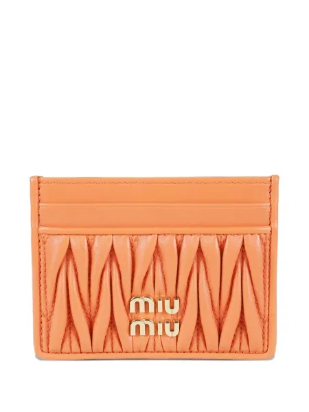 Portofel Miu Miu portocaliu