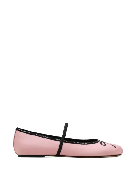 Balerini Marc Jacobs cu funde roz