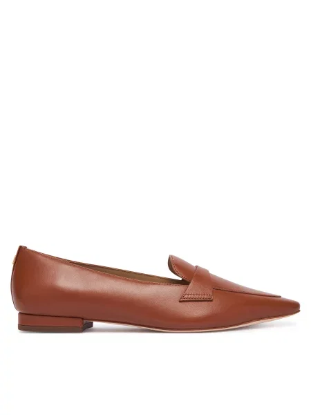 Μπαλαρίνες Lauren Ralph Lauren καφέ