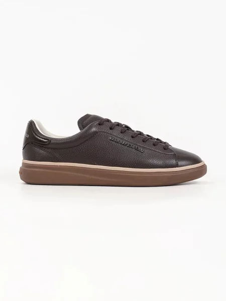 Karl Lagerfeld Kane sneakers pentru bărbați din piele întoarsă maro