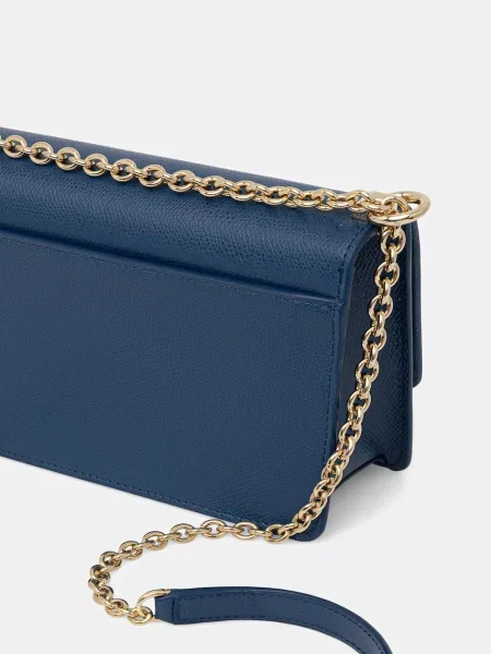 Geanta de piele Furla albastru