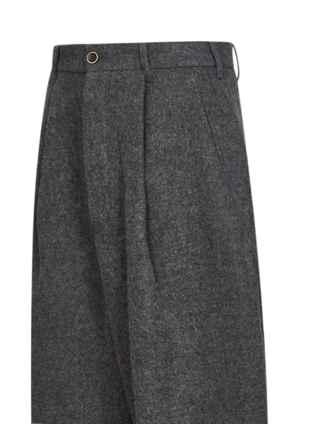 Cu centură pantaloni Uma Wang gri