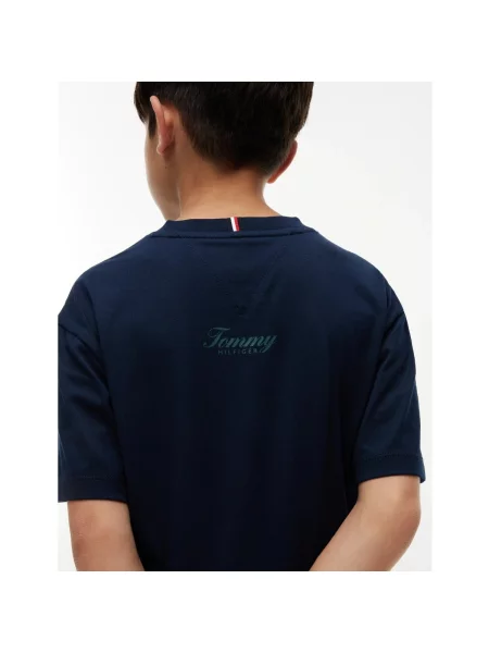 Tričko Tommy Hilfiger modrá