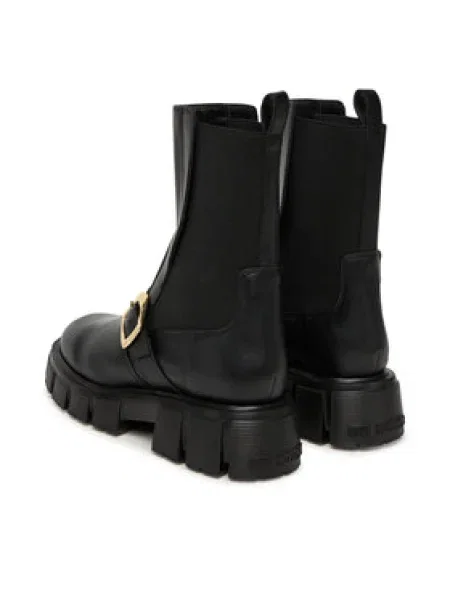 Bokacsizma LOVE MOSCHINO fekete
