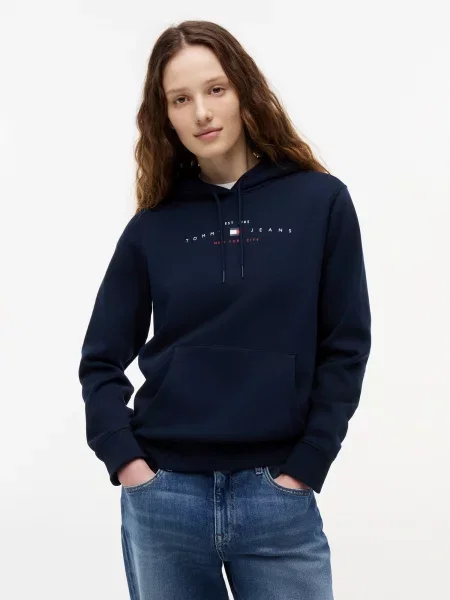 Palton Tommy Jeans alb