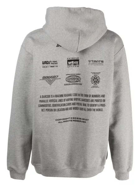 Hoodie Vtmnts γκρι