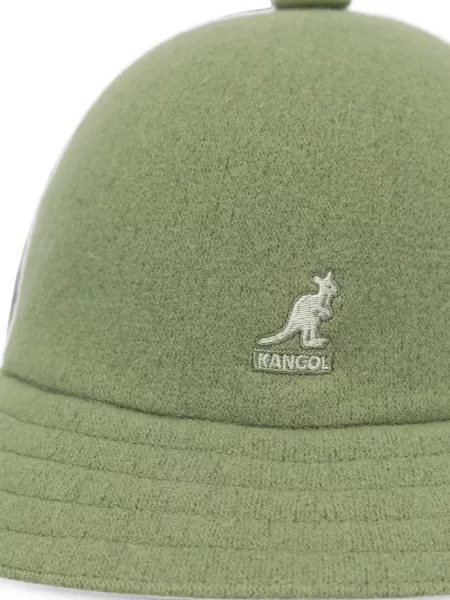Pălărie Kangol cu autograf verde