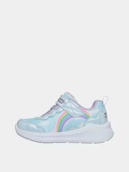 Детские кроссовки Skechers голубые