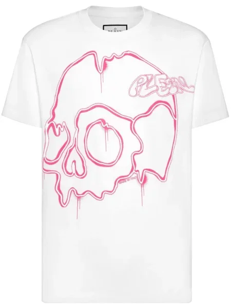 Tricou Philipp Plein alb