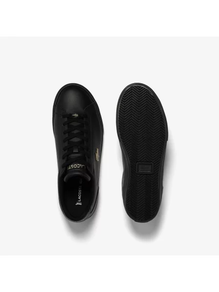 Lacoste Skórzane Buty Sportowe Lerond Pro czarne