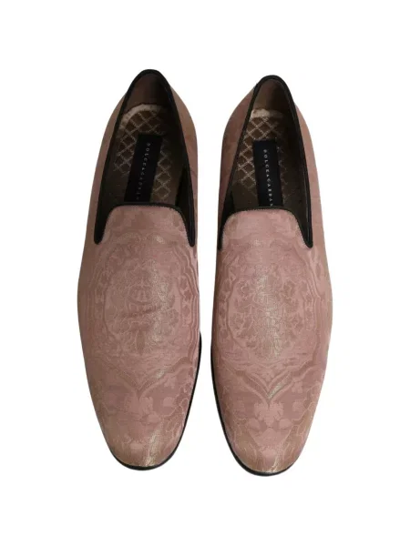 Slip on loafer Dolce & Gabbana rózsaszín