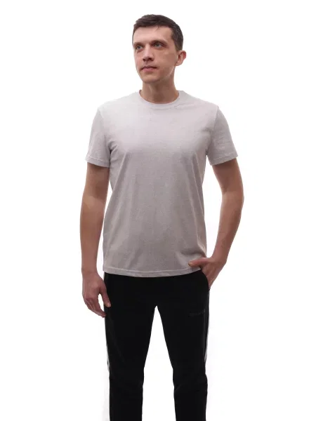 Футболка STREAM світло-сірий віскоза/поліестер сіра