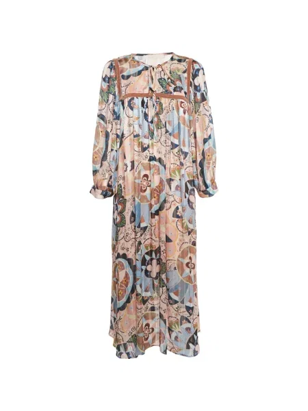 Rochie midi See By Chloe cu model floral până la genunchi de costum