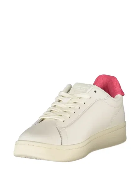 Sneakerși Tommy Hilfiger cu autograf alb