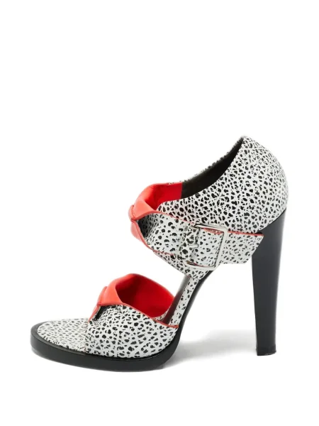 Sandale Alexander Wang din piele alb