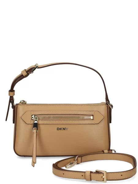 Torebka crossbody Dkny brązowa