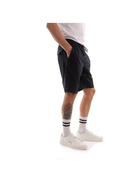 Pantaloni Tommy Hilfiger albastru