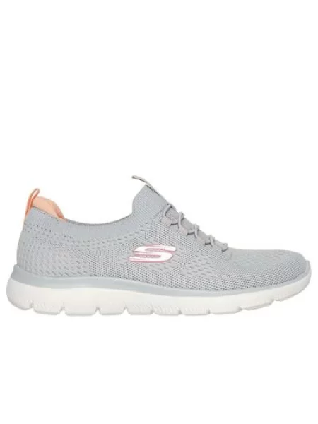 Sneakersy Skechers szare