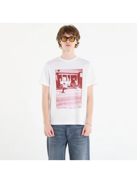 Tricou A.P.C. California Mc T-Shirt Brown XL maro