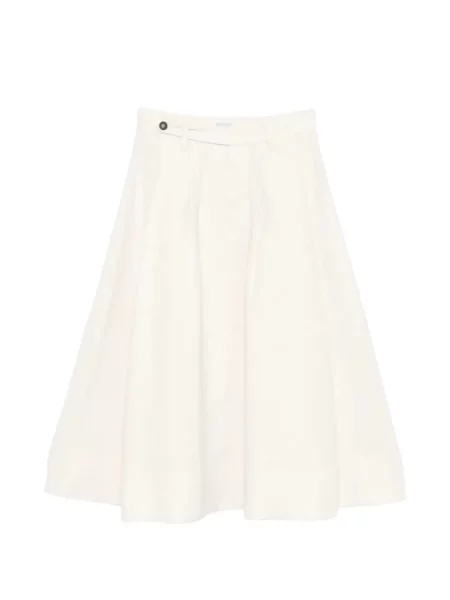 Fustă midi Brunello Cucinelli în linie A