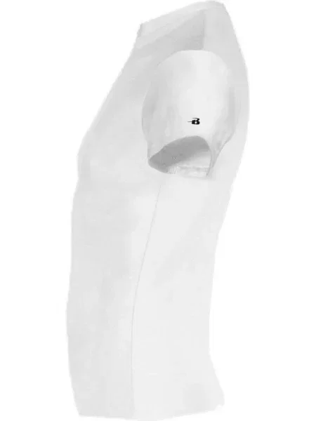 Koszulka z krótkim rękawem Podkoszulek Pro Compression biała