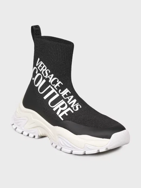 Кроссовки Versace Jeans Couture черные
