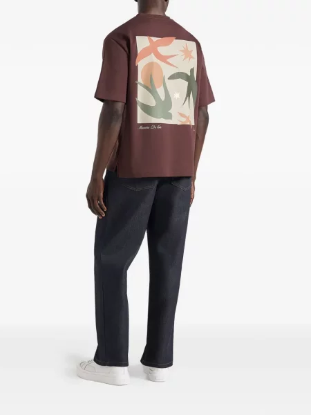 Grafic tricou Manière De Voir maro