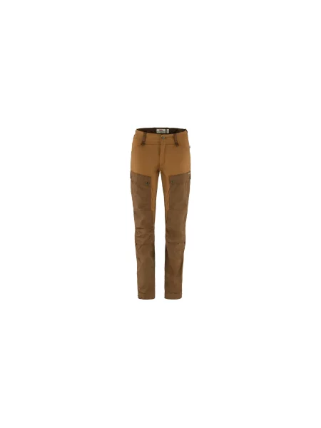 Fjällräven Keb Trousers W Timber Brown Kobiety Spodnie Fjällräven Size: 36 niebieski