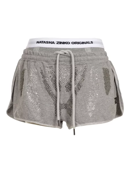 Kryształ górski szorty Natasha Zinko szare