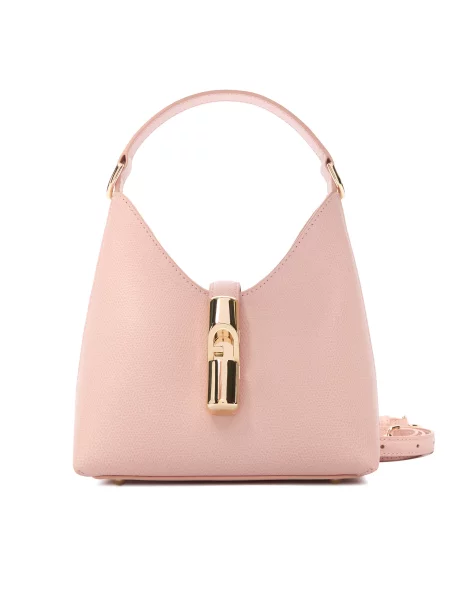 Ročna torba Furla Iride Mini KH roza