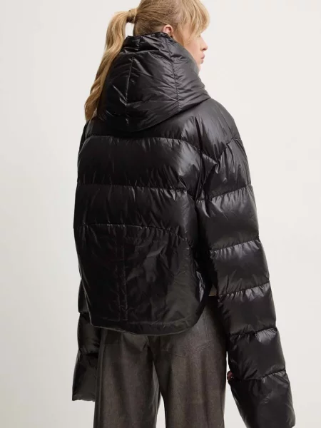 Péřová bunda MMC STUDIO PL zimní oversize KAMA černá
