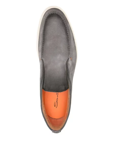 Botine Santoni slip-on gri