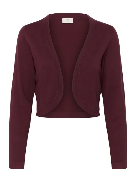 Kaffe Bolero Astrid bordeaux roșu