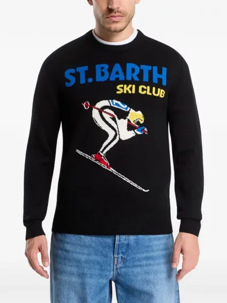 Pulover Mc2 Saint Barth negru