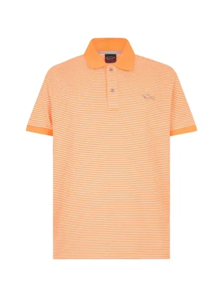 Krátký polotričko Paul & Shark oranžové