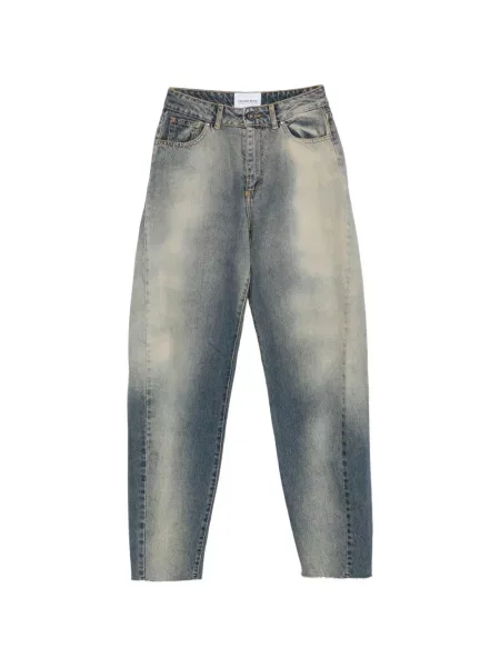 Blugi God Save Denim albastru
