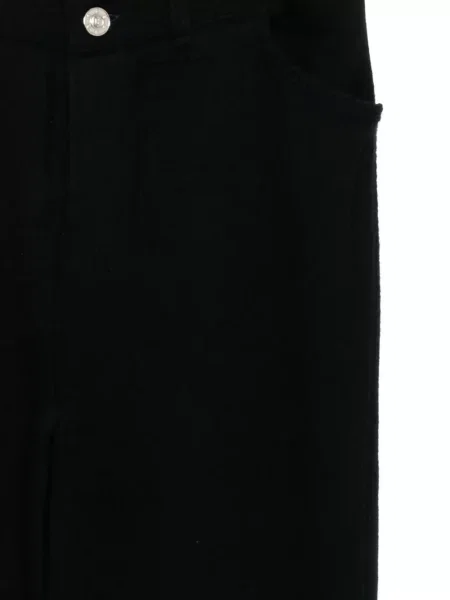 Pantaloni Barrie tricotate negru