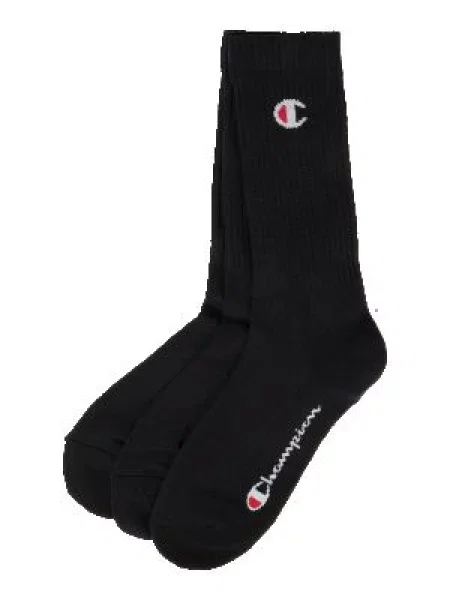 Skarpety z detalem z logo w zestawie 3 szt. model „Crew Socks” Champion