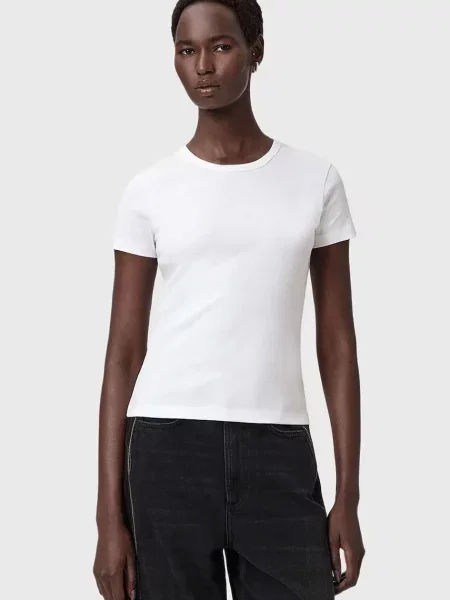 AllSaints tricou din alb