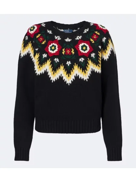 Pulover Polo Ralph Lauren de lână negru