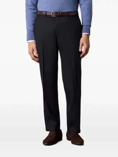 Pantaloni Brooks Brothers fără toc negru