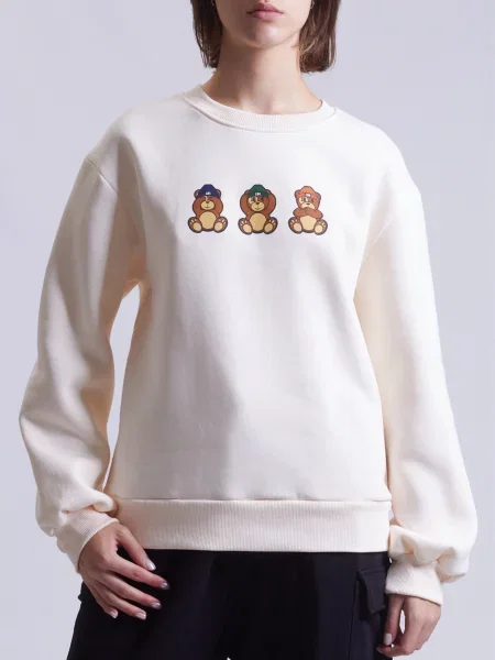 Світшот Just Before молочний