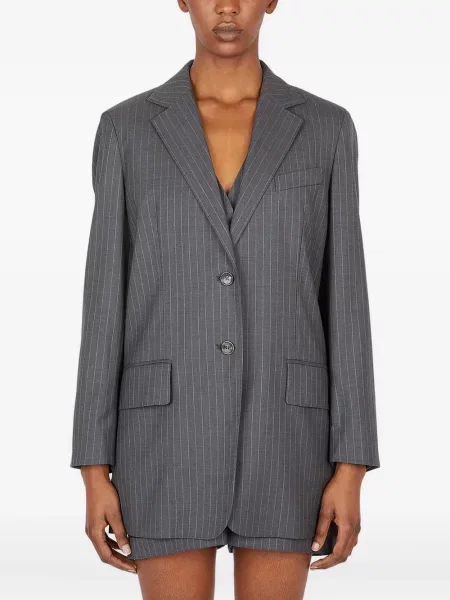 Sacou Max Mara cu dungi gri