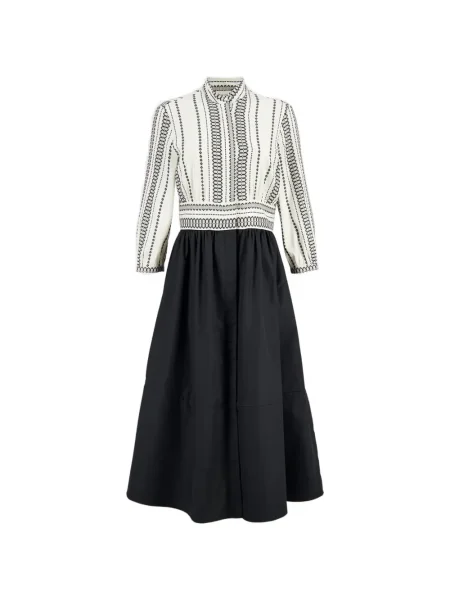 Rochie tip cămașă Zeus+dione lungă de costum negru