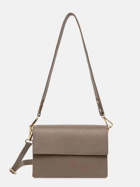 Answear.LAB geantă crossbody pentru femei din piele bej
