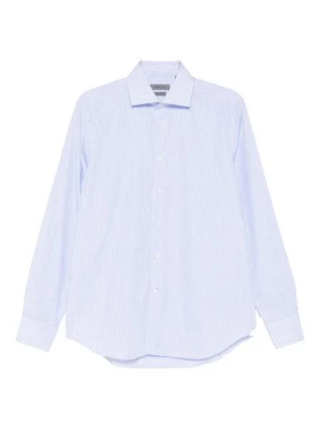 Pruhovaná košile Corneliani modrá